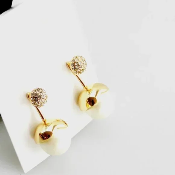 Kate Spade Golden Acorn Stud Earrings (NWOT) - Picture 2 of 3